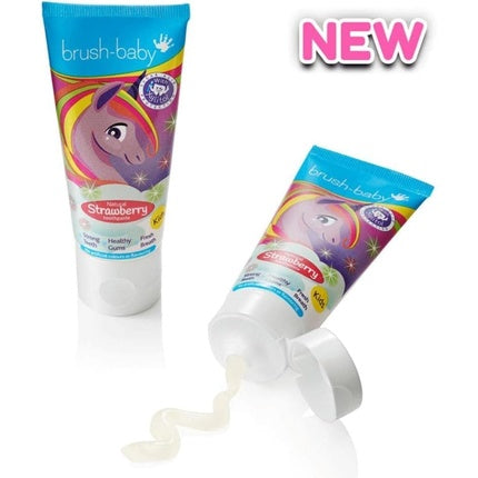 Pasta de dinți, Brush-Baby, aromă căpșuni 50ml