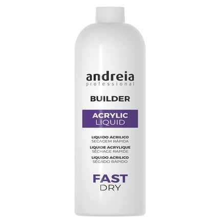 Lichid acrilic Andreia Profi Nail Builder, Fast Dry, 1000 ml
