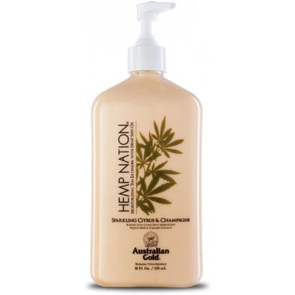Lotiune Australian Gold, Hemp Nation, citrice si sampanie