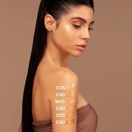 Fond de ten Mesauda The Skin C55 Hydrating Foundation cu Finish Luminous Oxy Age, 30 ml