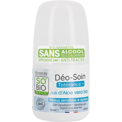 Deodorant So'bio Étic Aloe Vera, 50ml, hipoalergenic
