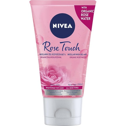 Gel de Curatare Micelar, Nivea, Rose Touch, 150ml