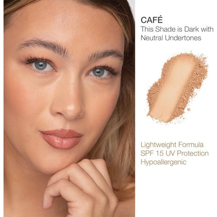 Bellapierre Compact Mineral Foundation SPF 15, Cafe, 10g