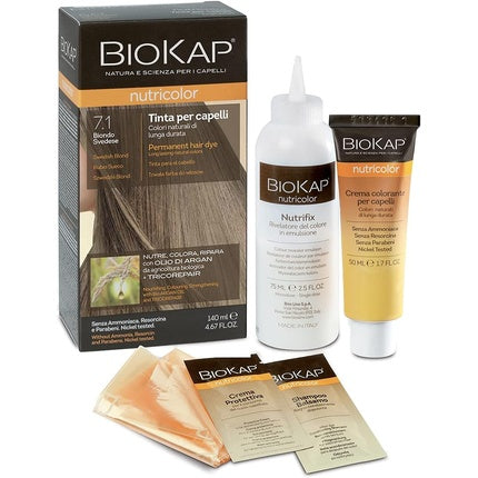 Vopsea de păr, Bios Line, nuanță blond suedez, 140ml