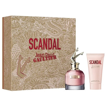 Set Parfum Scandal Jean Paul Gaultier, Eau De Parfum 50 Ml & Body Lotion 75 Ml