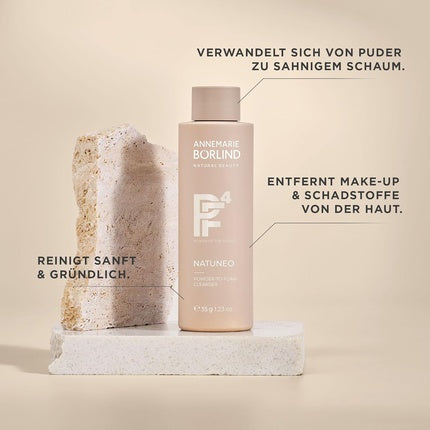 Annemarie Börlind, Natuneo System High Performance Powder-To-Foam Cleanser, pudră curățantă, 35g