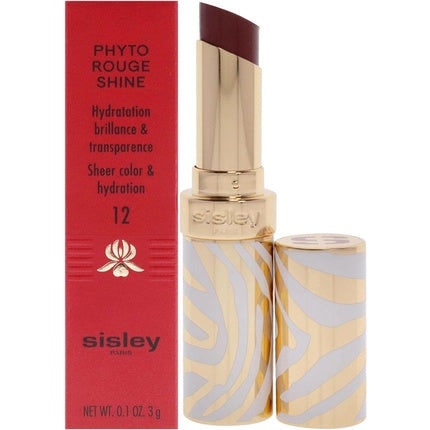 Fard de pleoape Sisley Phyto Rouge Shine Hydrating Glossy No. 12 Sheer Cocoa 3g