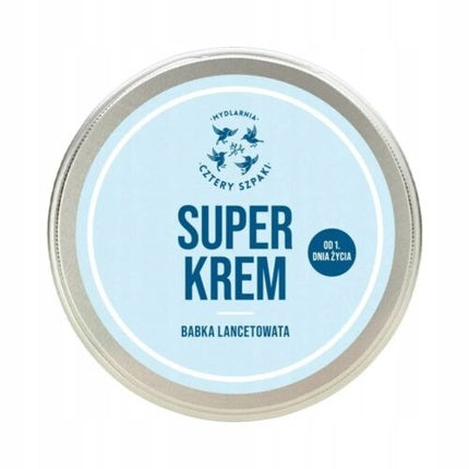 Cremă de Mâini, Mydlarnia Cztery Szpaki, Superkrem Babka Lancetowata, 100ml, Albast