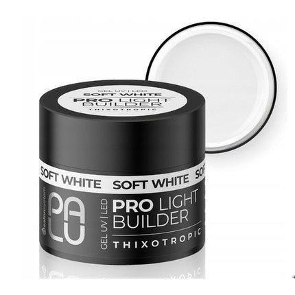 Gel Builder Pro Palu Soft White 45g Thixotropic Shine Finish