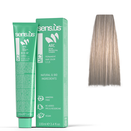 Sensus Mc2 100 Hair Color, Sens.Us, Ingrediente Bio Naturale, 100 g