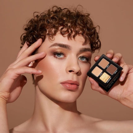 Fard de Pleoape Sigma Beauty Quad Crème Brûlée, maro-crem