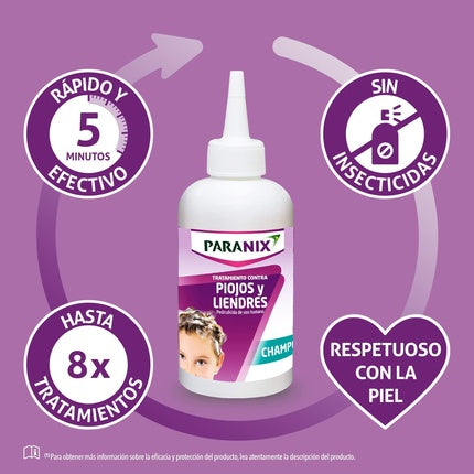 Șampon Paranix, 200ml, alb