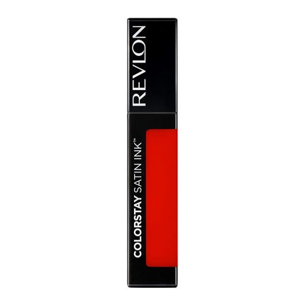 Revlon ColorStay Satin Ink Longwear Liquid Lipstick, 018 Fired Up, Roșu, 5ml