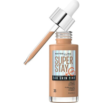 Fond de ten, Maybelline, Super Stay Skin Tint, Nuanta 36