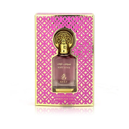 Extrait De Parfum, Ayat Perfumes, Soft Love, 12ml, violet