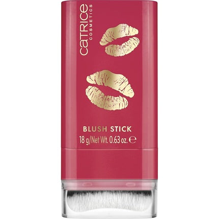 Catrice Blush Stick No. C02 Red Natural Radiant, ruj blush stick cu pensulă integrată, capacitate 18 g