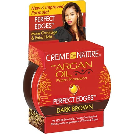 Gel fixare sprancene, Creme Of Nature, Argan Oil, 64g