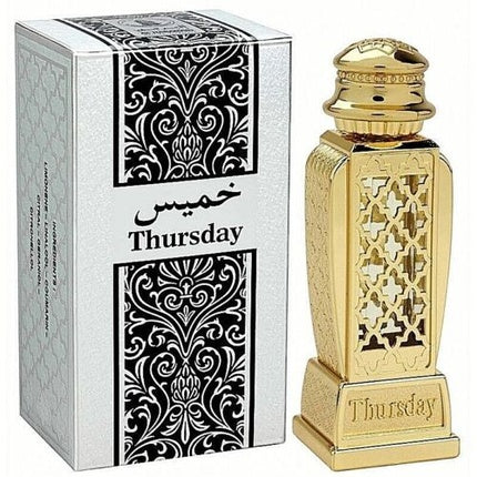 Parfum Al Haramain Thursday 15ml - Artemisia, Lemon, Patchouli, Amber Musk