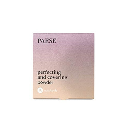 Pudră Compactă, Paese Cosmetics, Nanorevit, 01 Ivory