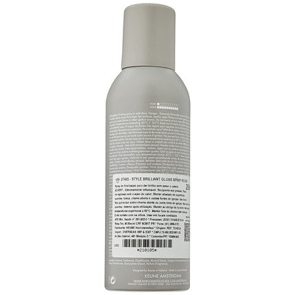 Spray strălucire păr, Keune, Style, 200 ml, gri