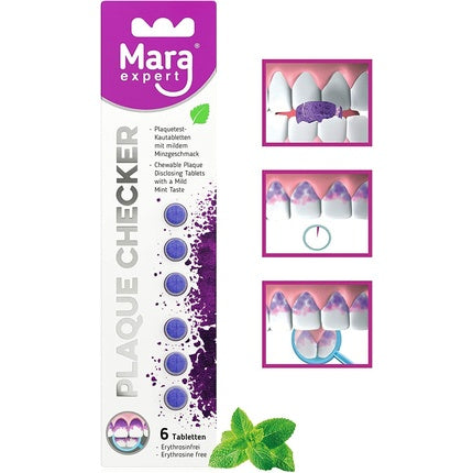Tablete colorare placă dentară, Mara Expert, 6 buc