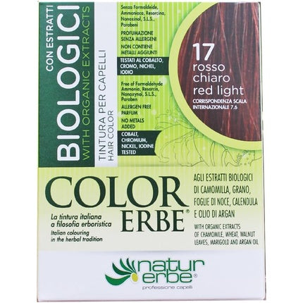 Vopsea păr, Naturerbe, Color Erbe, roșu deschis