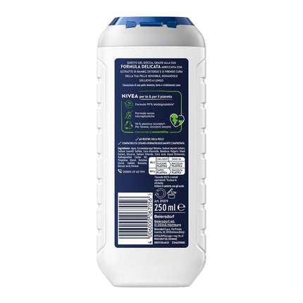 Șampon de duș Nivea Men Sensitive, 3-in-1 gel de duș pentru față și corp, 250ml