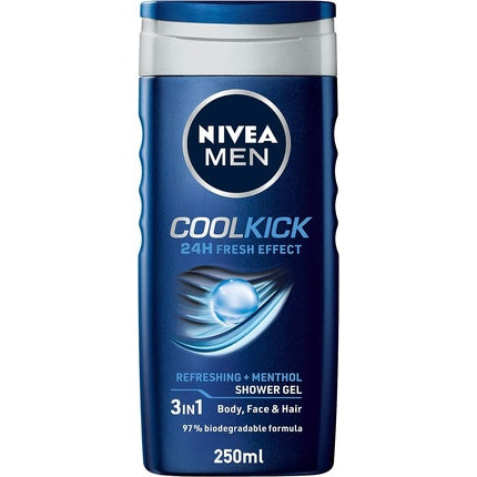 Gel de Duș Nivea Men Cool Kick, Aromă Mentol, 250ml