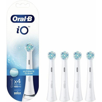Set periute de rezervă Oral-B iO Ultimate Clean, alb, 4 buc