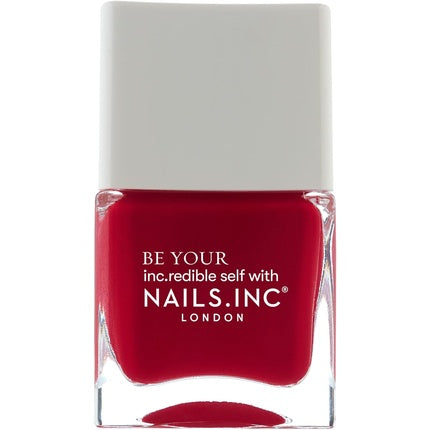 Lac de unghii, Nails Inc, What's Poppin', roșu și auriu