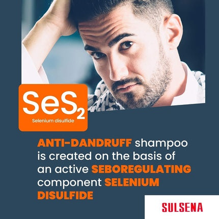 Șampon anti-mătreață, Sulsena, 150ml