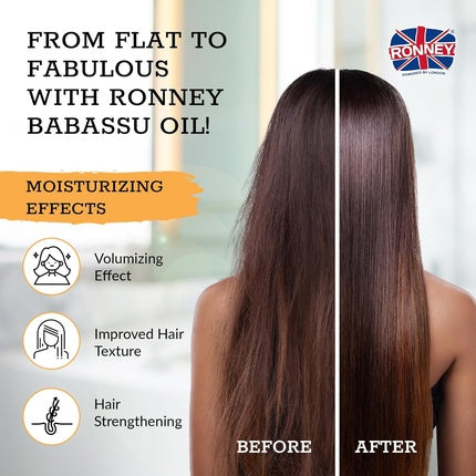 Șampon Ronney, Babassu, 300ml, negru