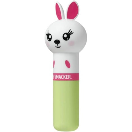 Lip Smacker Lippy Pals Bunny, Aromă de Caramel Corn, Alb cu Roz