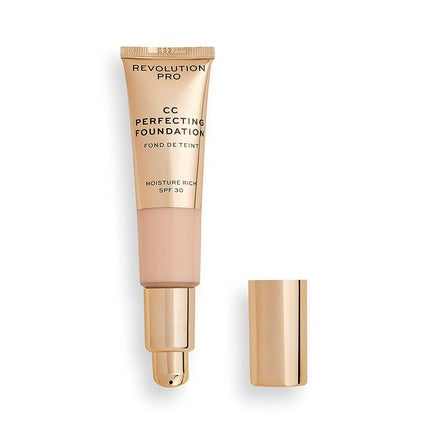 Fond de ten, Revolution Beauty, CC Perfecting, bej deschis