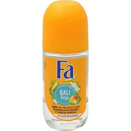 Deodorant Roll-On FA Bali Kiss, 50ml, portocaliu