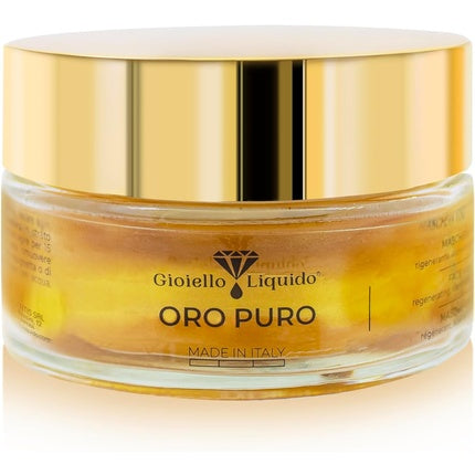 Masca facială cu acid hialuronic pur și aur coloidal, 100ml