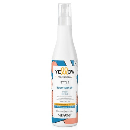 Spray termoprotector Alfaparf Milano Yellow Blow Dryer Prefill Cream 250 ml