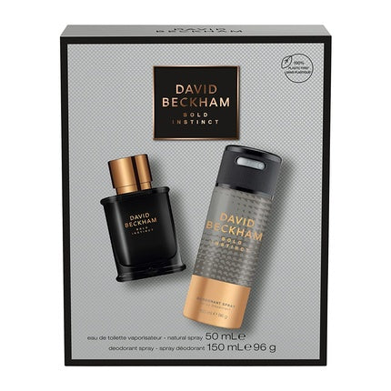 Set Cadou Parfum David Beckham Bold Instinct 50ml, Negru