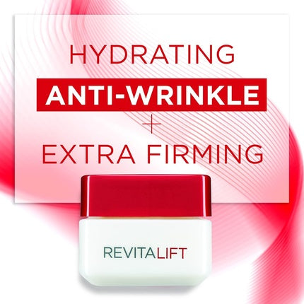 Cremă de zi, L'Oréal Paris, Revitalift, roșu/alb, 50ml