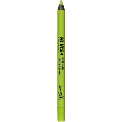 Creion pentru ochi, Barry M, Hi Vis Bold Waterproof Eyeliner Strobe Light, Verde neon