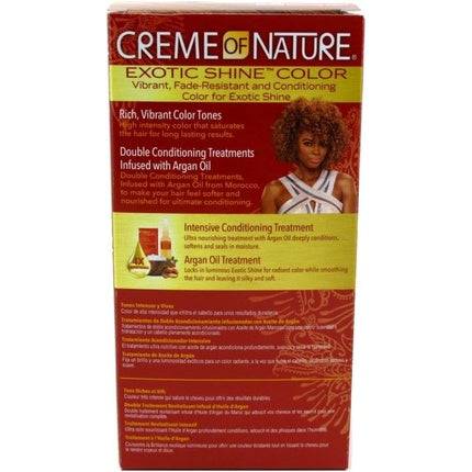 Creme Of Nature, Permanent Hair Color, Light Caramel Brown 9.2, Argan Oil