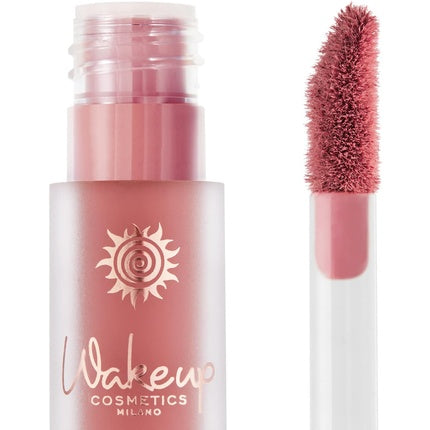 Ruj lichid, Wakeup Cosmetics Milano, Petal Veil, Soft Rosewood, 4ml