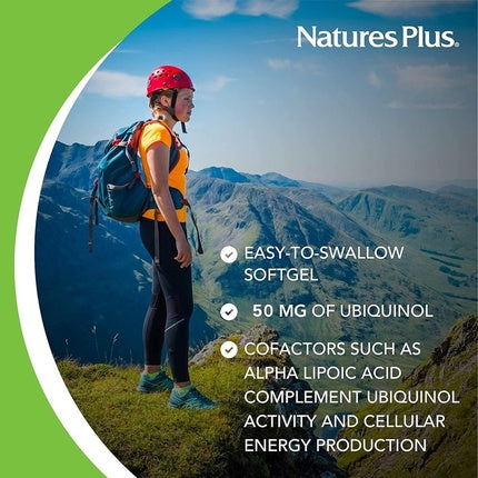 Supliment Coenzima Q10 Nature's Plus Beyond 50mg Alb