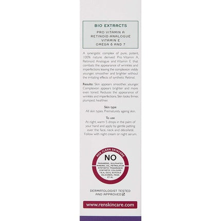 Concentrat Anti-Aging, REN, Bio Retinoid, 30ml