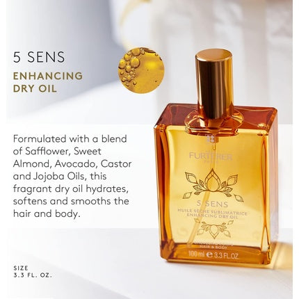 Ulei uscat Rene Furterer 5 Sens 100 ml pentru corp și păr