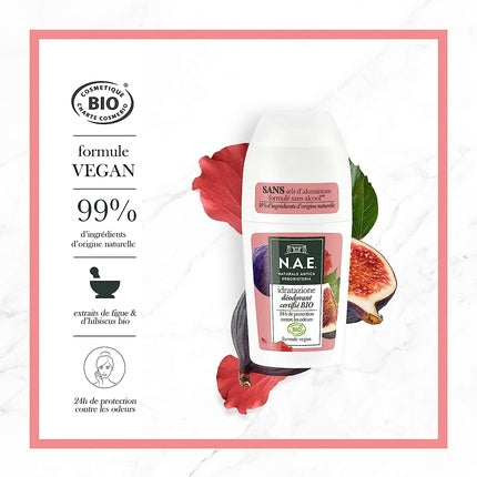 Deodorant N.A.E. Idratazione Bio Soothing, 50ml, ambalaj portocaliu