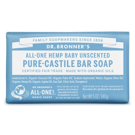 Săpun solid Dr. Bronner's Baby, 140 g