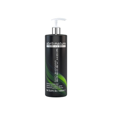 Șampon Abril Et Nature pentru păr gras 1000ml cu celule stem și bio-sulfur natural - produs vegan