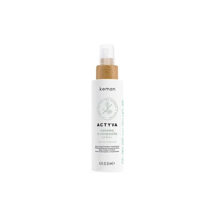 Spray Modelaj Păr, Kemon Actyva Volume & Body, 125 ml, alb