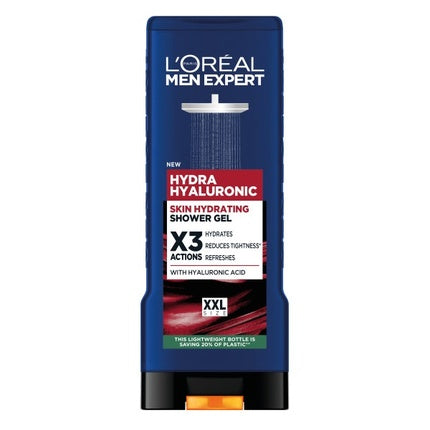 Gel de duș L'Oréal Men Expert Hydra Hyaluronic, 400ml